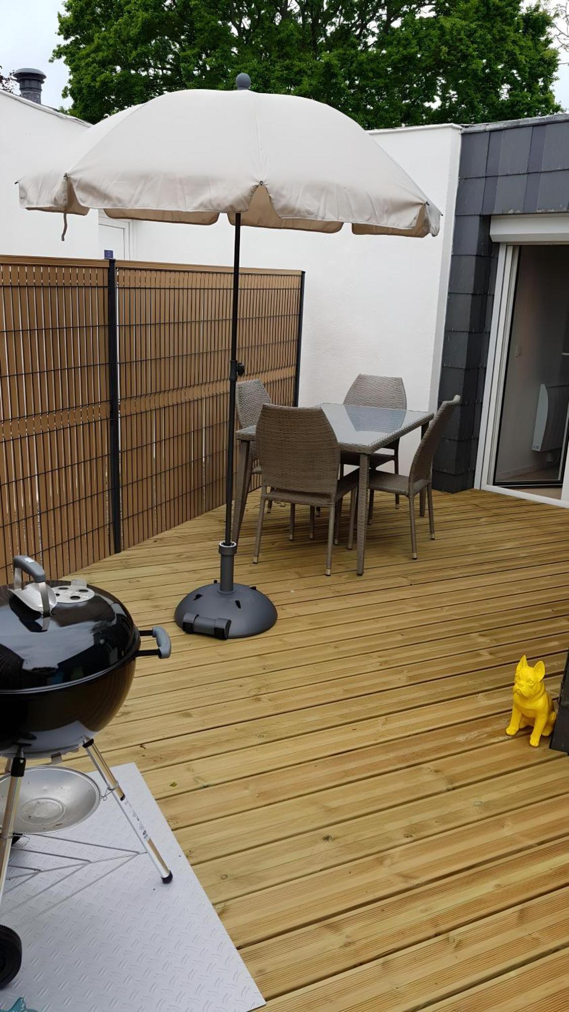 Maisonnette Cosy Avec Terrasse Et Parking - Bord De Mer กิเดล ภายนอก รูปภาพ