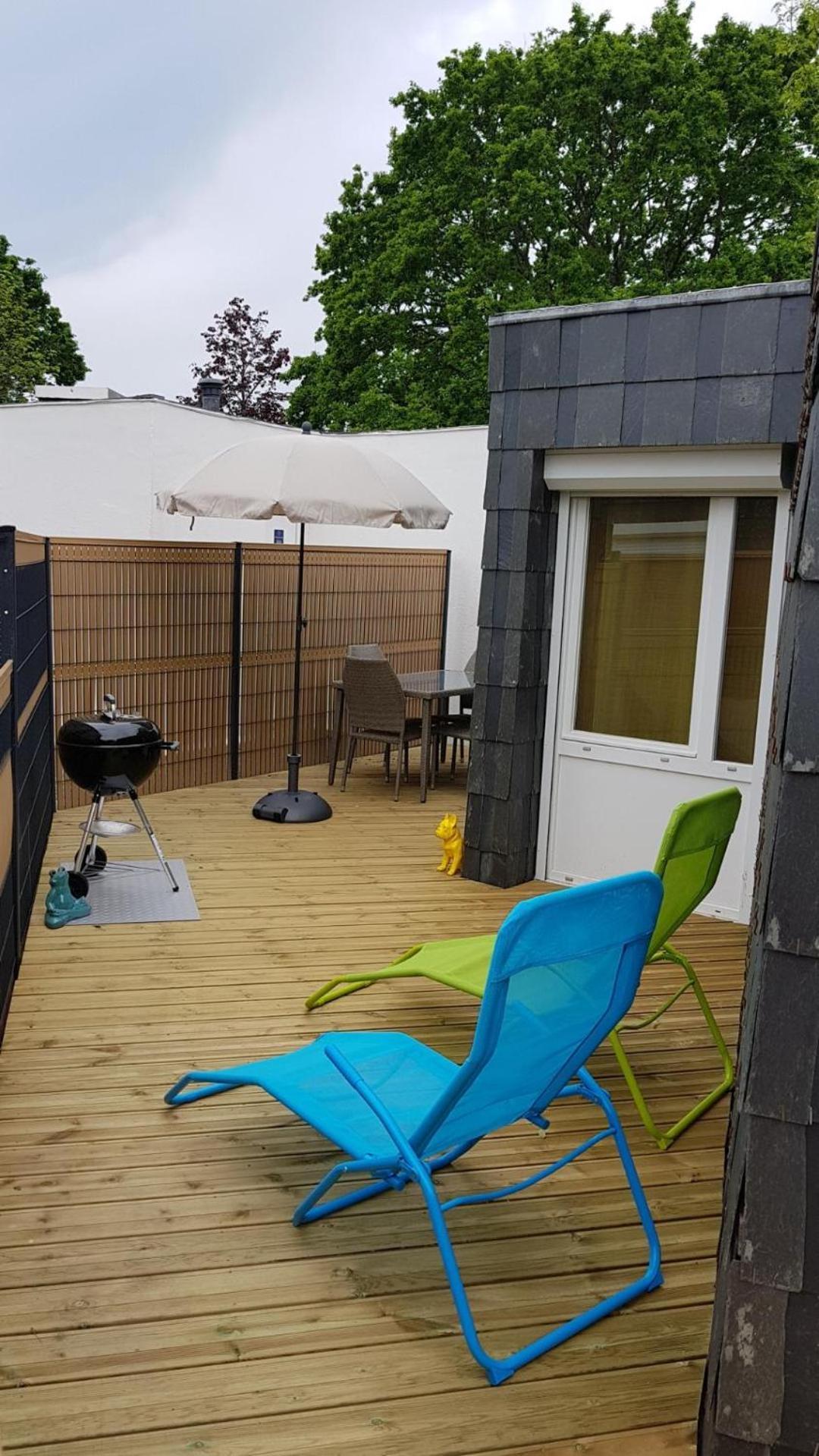 Maisonnette Cosy Avec Terrasse Et Parking - Bord De Mer กิเดล ภายนอก รูปภาพ